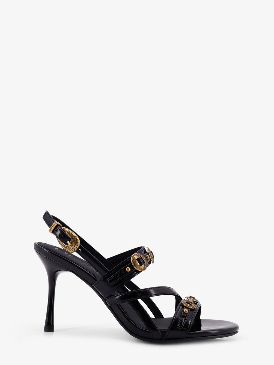 Leather Sandals Vanda Black