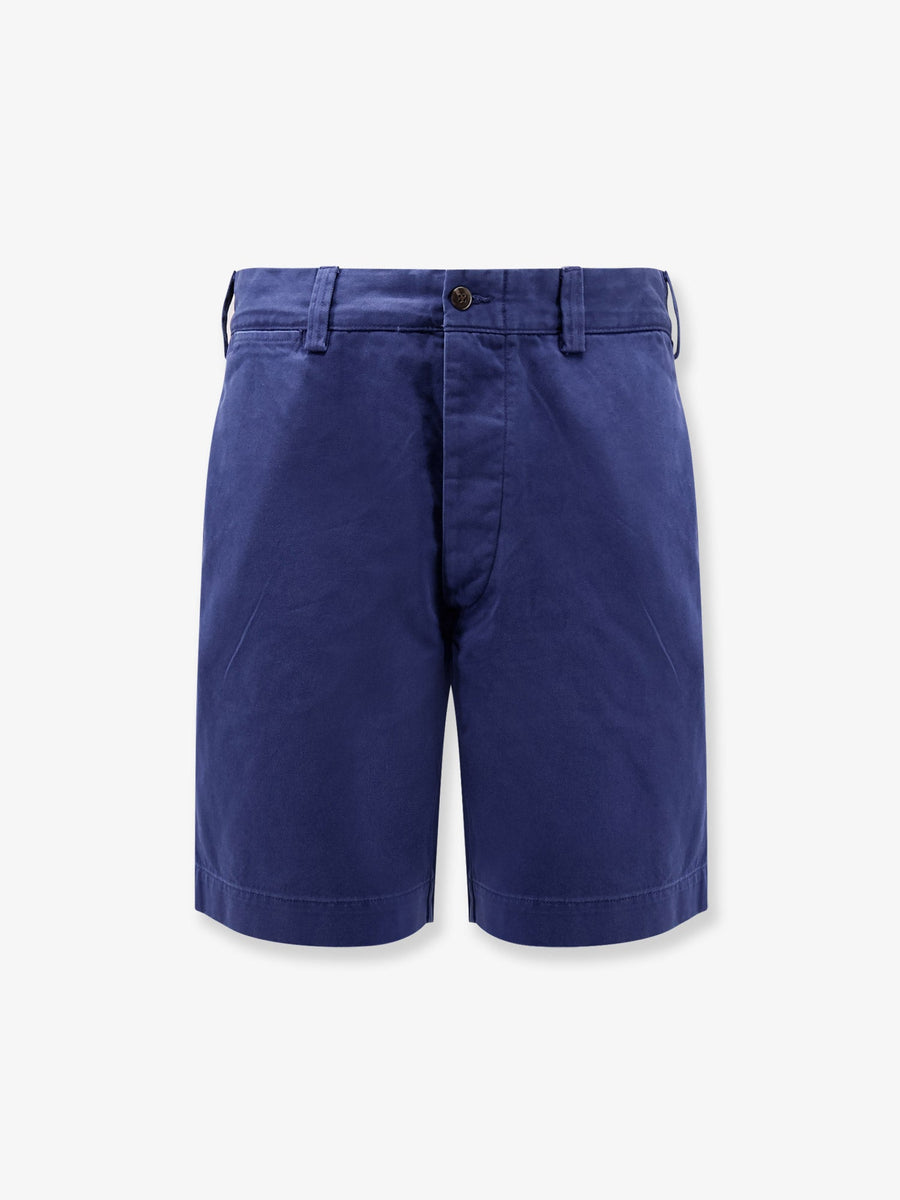 Big Fit Cotton Shorts Blue
