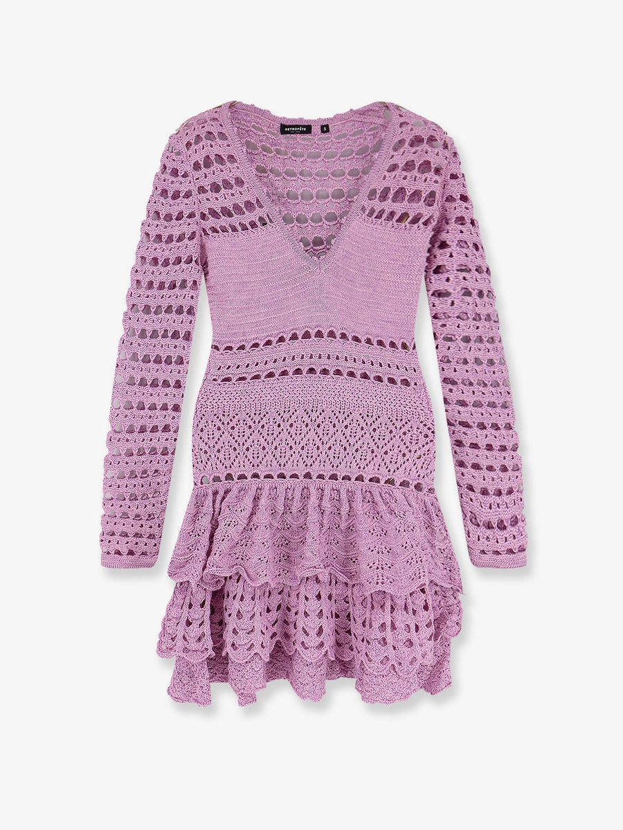 Mini Dress Pink Organic Cotton
