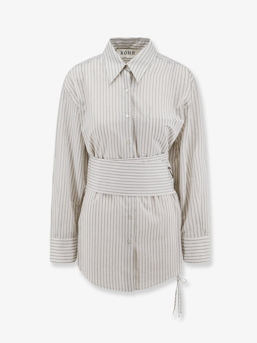 Shirt Silk-Cotton Grey