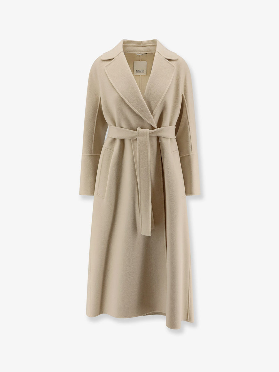 Double-Face Virgin Wool Coat White