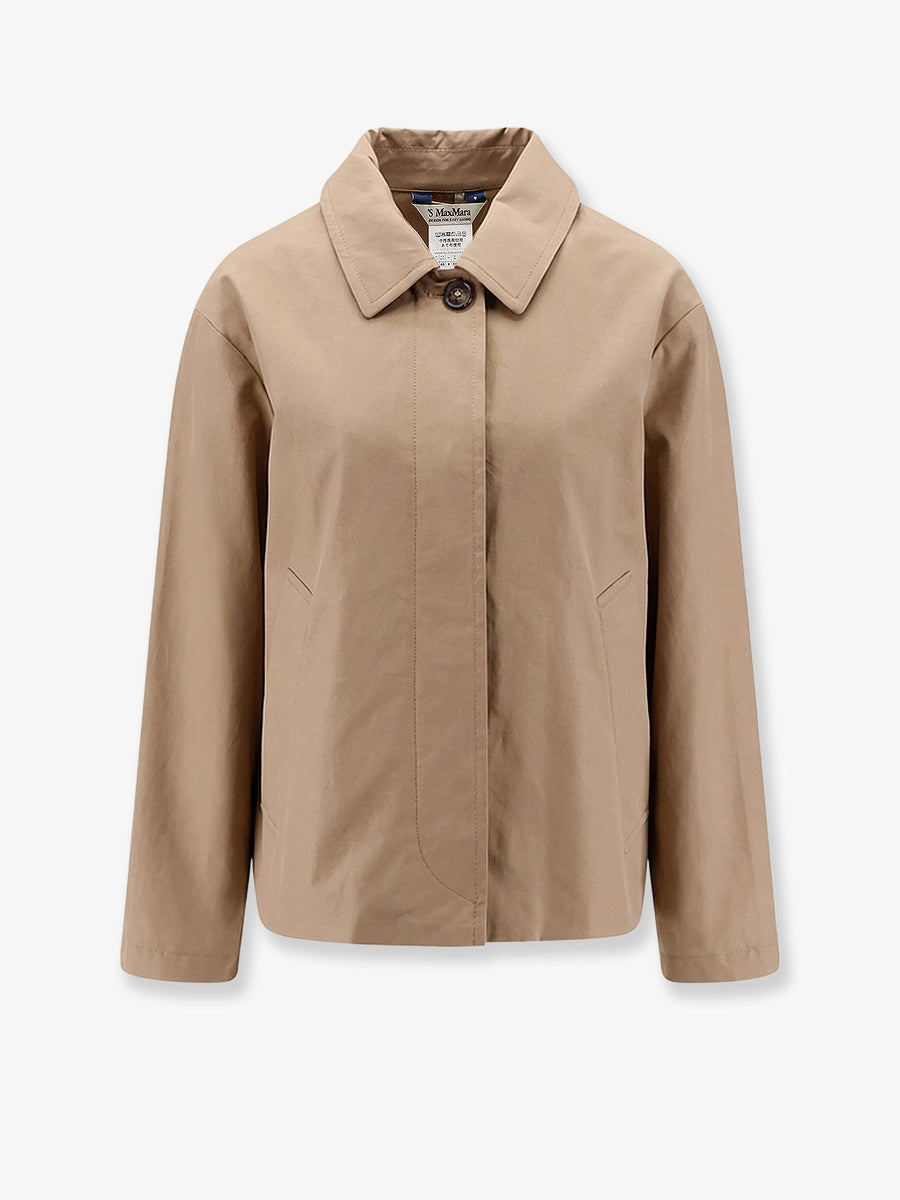 Jacket Smmbambola Cotton Blend Brown