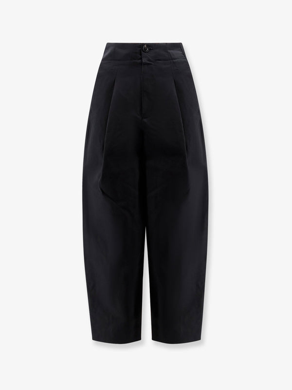 Trousers Daley Organic Cotton-Linen Black Cotton/linen