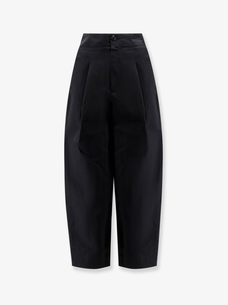Trousers Daley Organic Cotton-Linen Black Cotton/linen
