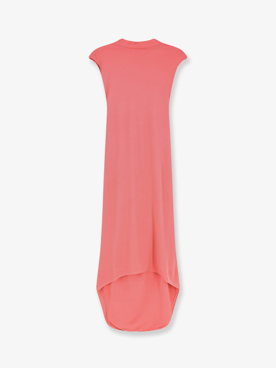 Long Viscose Dress Pink
