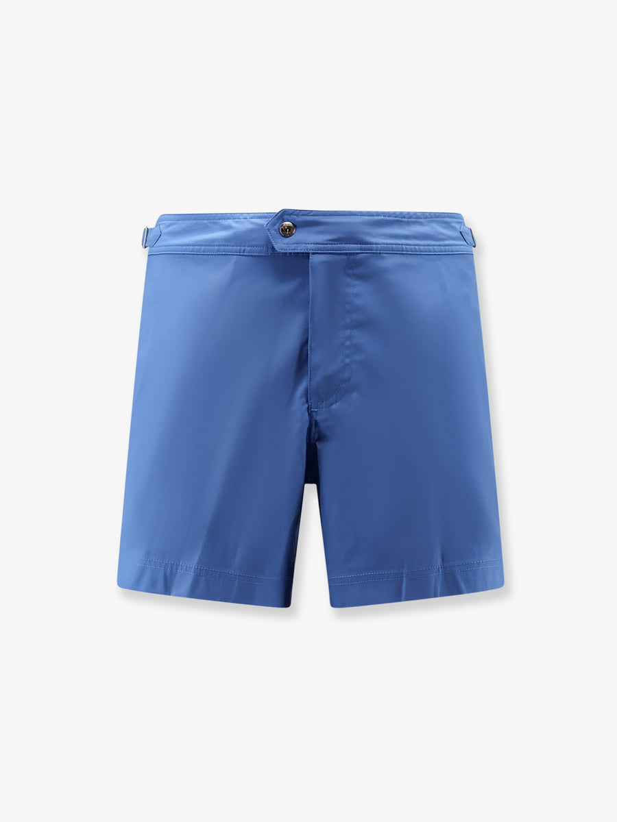 Swim Trunks Nylon Blue Polyester Shorts