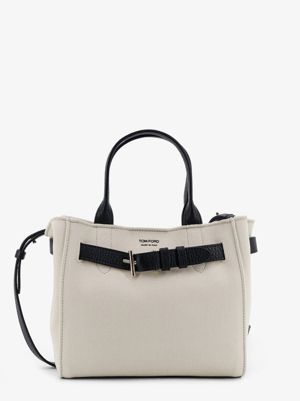 Handbag Audrey Canvas Beige Canvas/leather Handbags