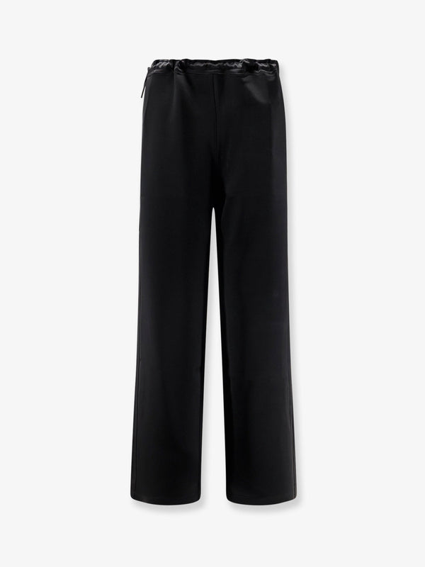 Trousers Satin Black Acetate