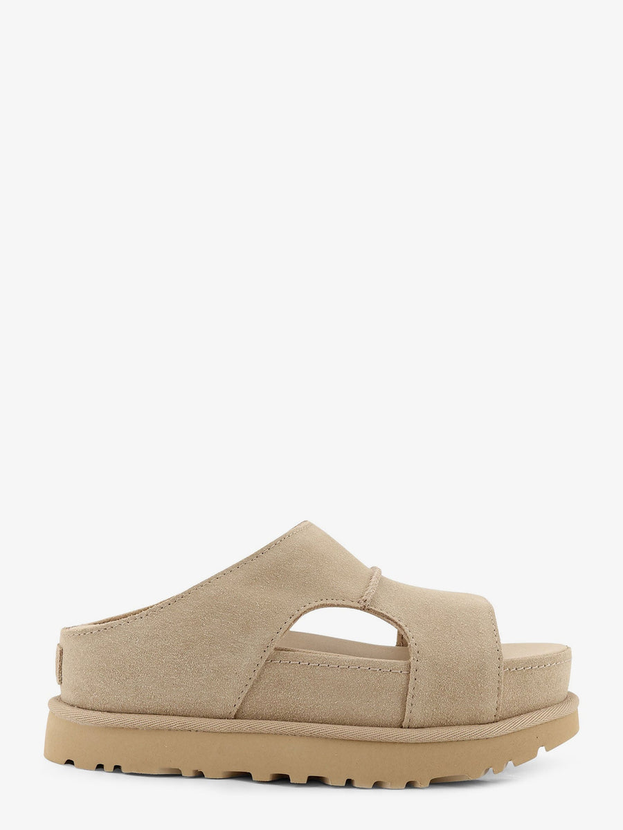 Sandals Goldenstar Beige Suede