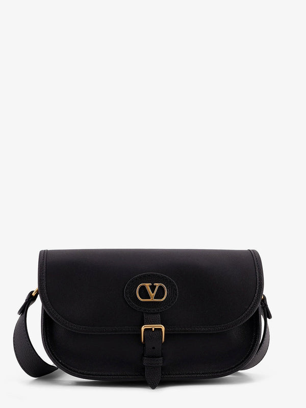 Leather Crossbody Bag Black Shoulder