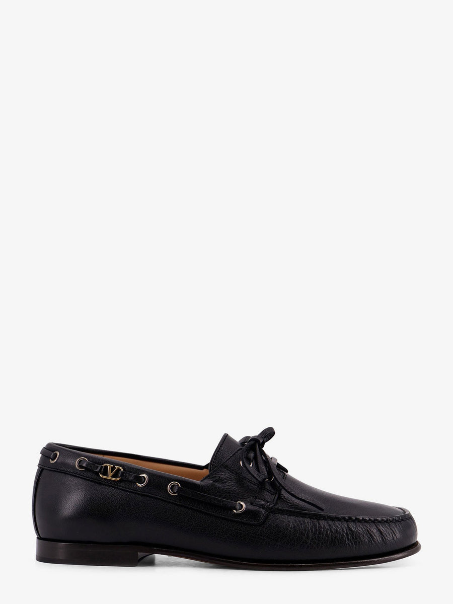 Leather Loafers Black