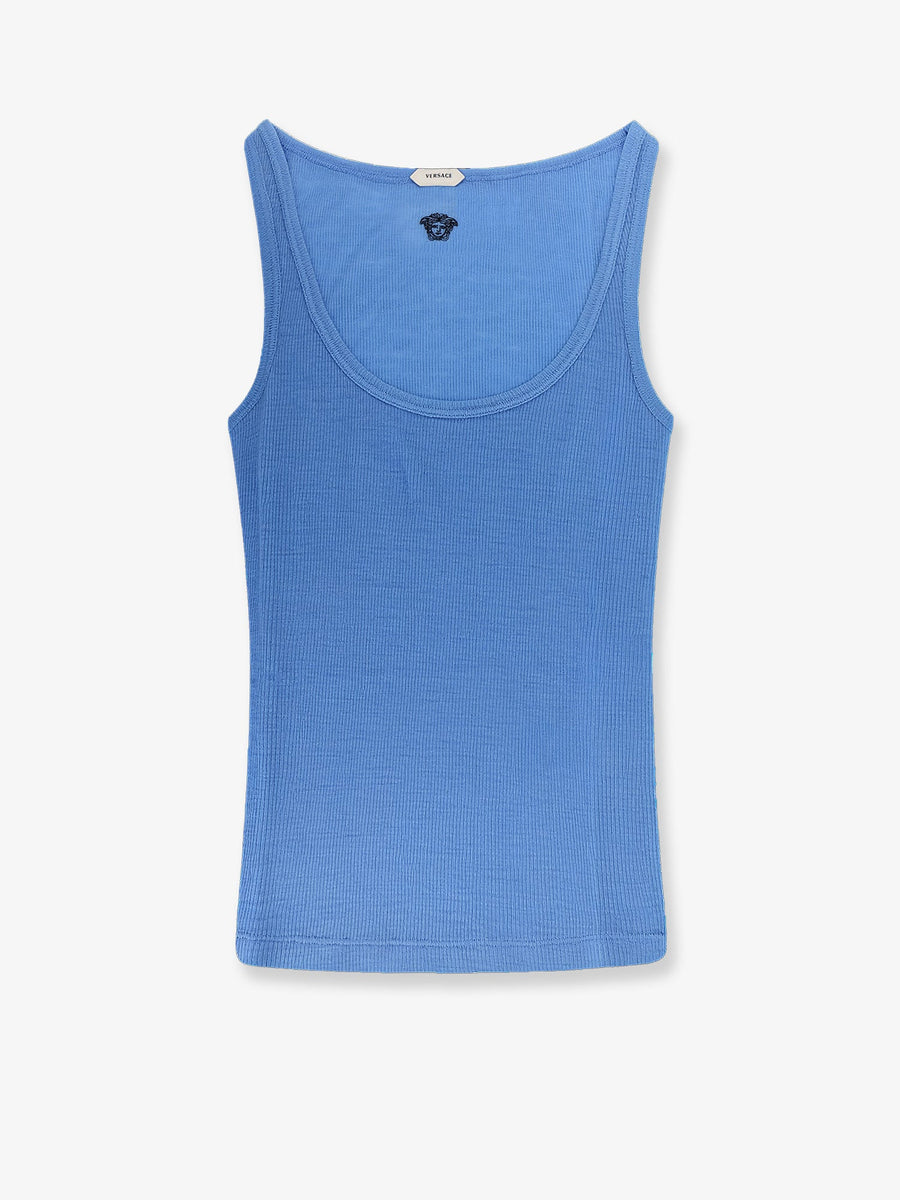 Tank Top Wool Blue Virgin T-shirts & Jerseys