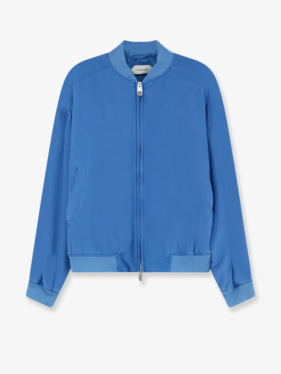 Silk Jacket Blue