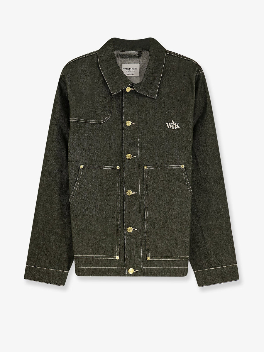 Denim Jacket Carpenter Green Cotton