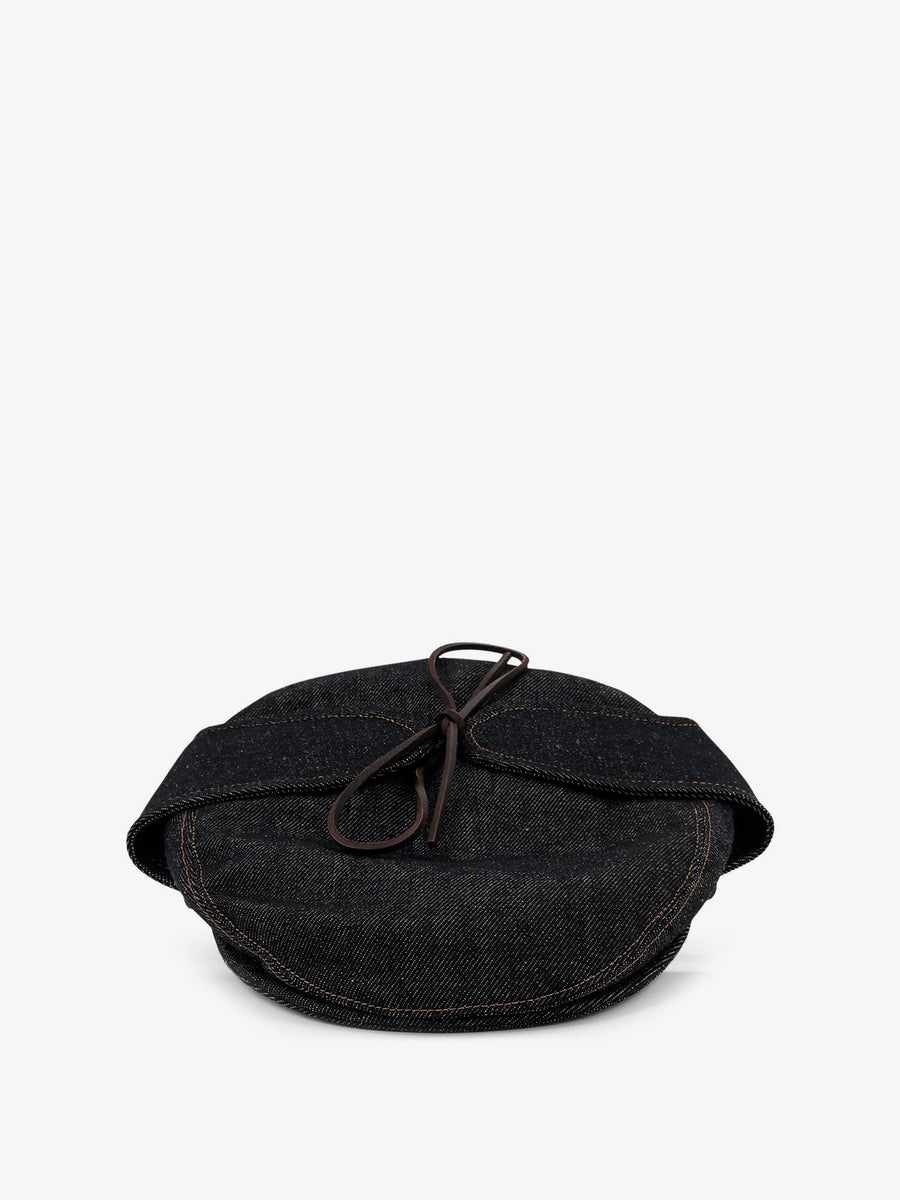 Hat Sherlock Raw Denim Blue Cotton