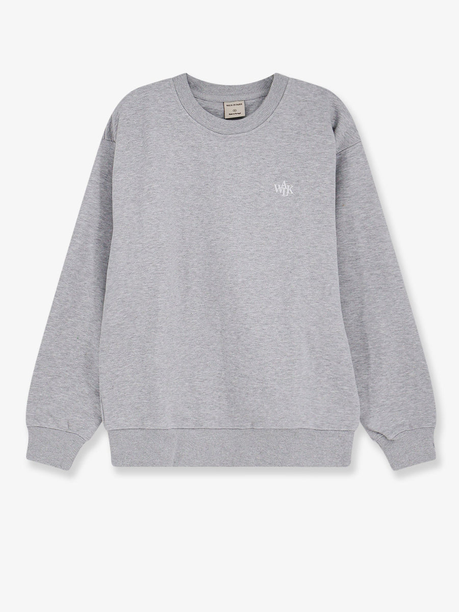 Cotton Sweatshirt Grey Sweatshirts