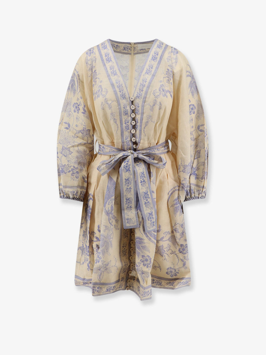 Linen Dress Indra Beige