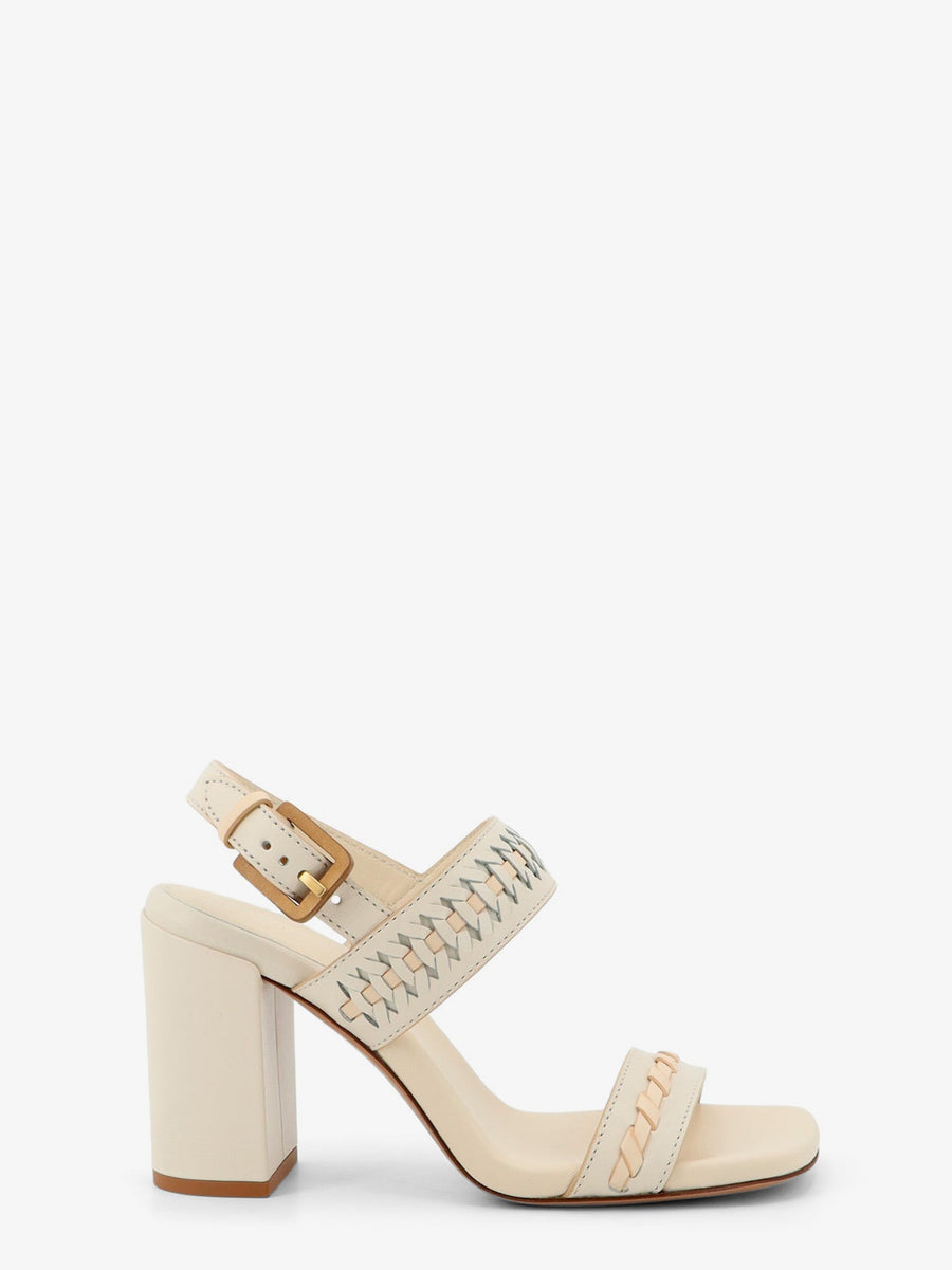 Sandals Alchemy 85 Beige Leather