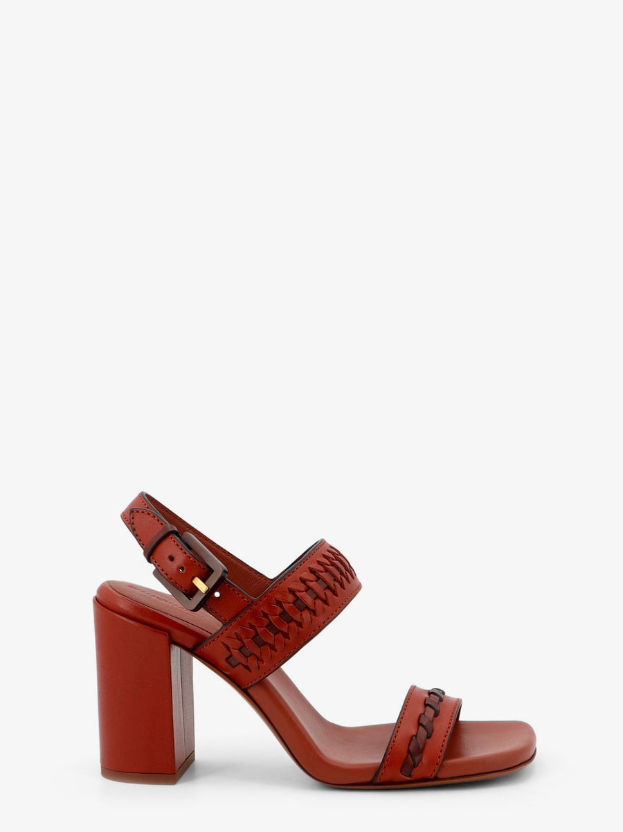 Leather Sandals Alchemy 85 Brown