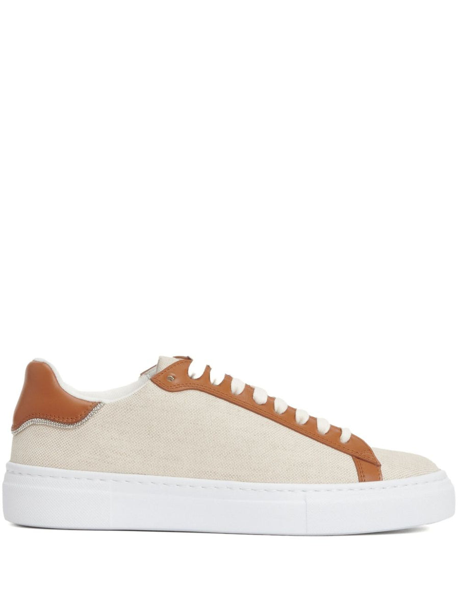 Fabiana Filippi Outer: Leather 100% sneaker in beige