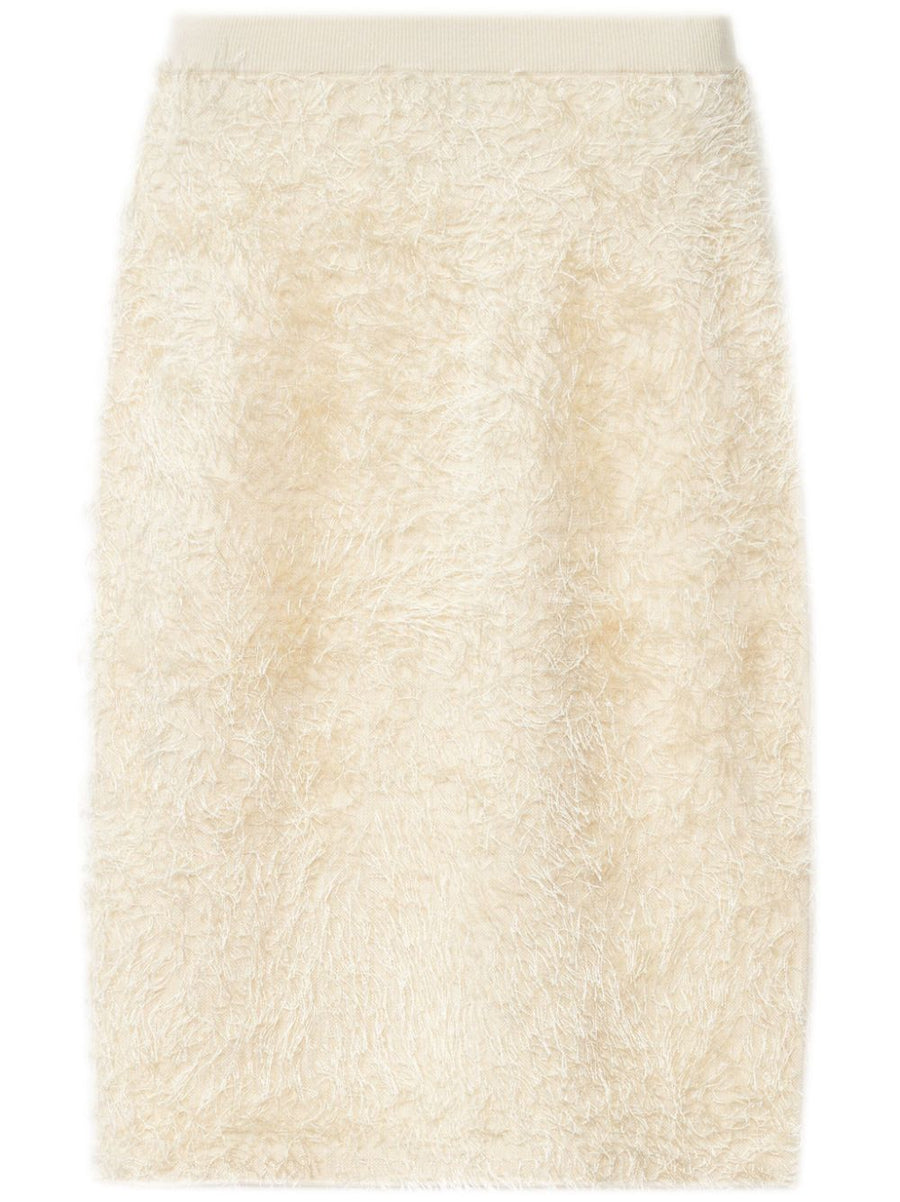 Fabiana Filippi Viscose 95% skirt in beige