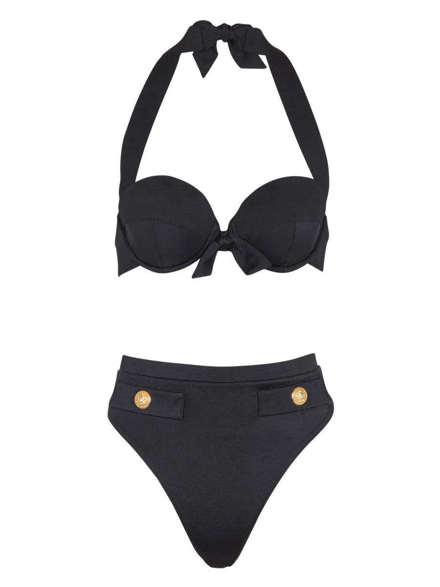 Balmain Polyamide 80% bikini in black