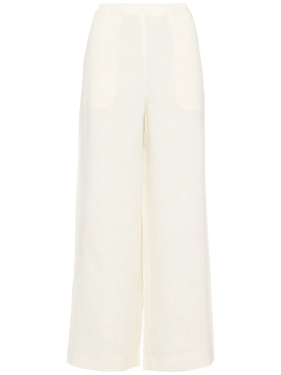 Eres Linen/Flax 100% trousers in white
