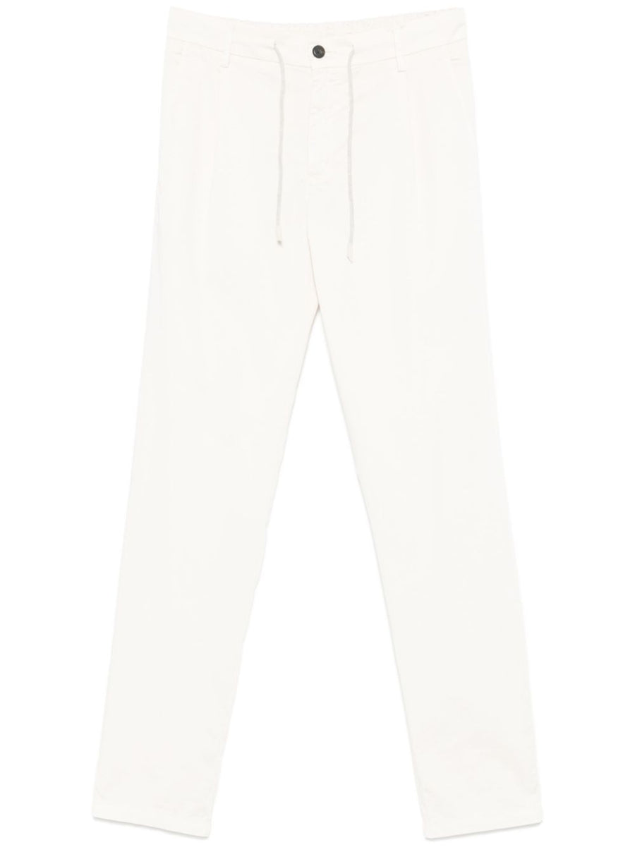 Eleventy Cotton 96% trousers in beige