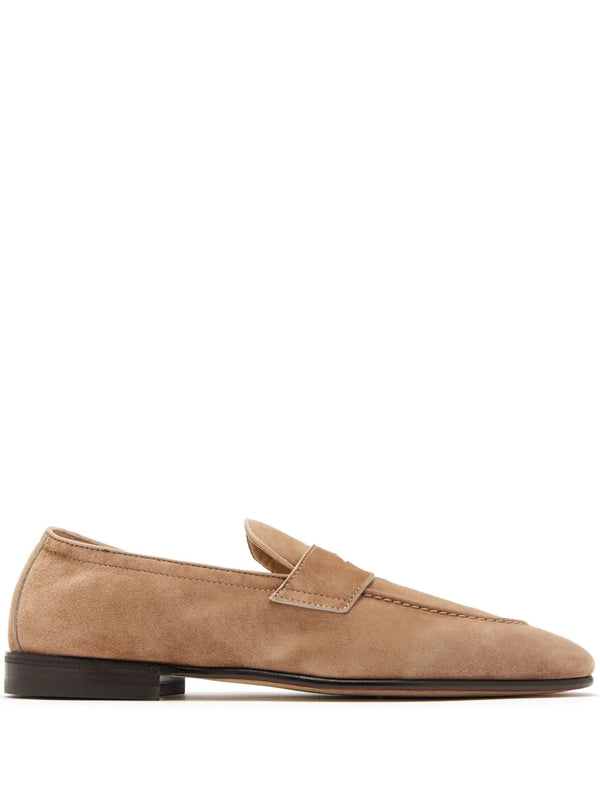 Brunello Cucinelli Calf Suede 100% (outer) loafer in tan