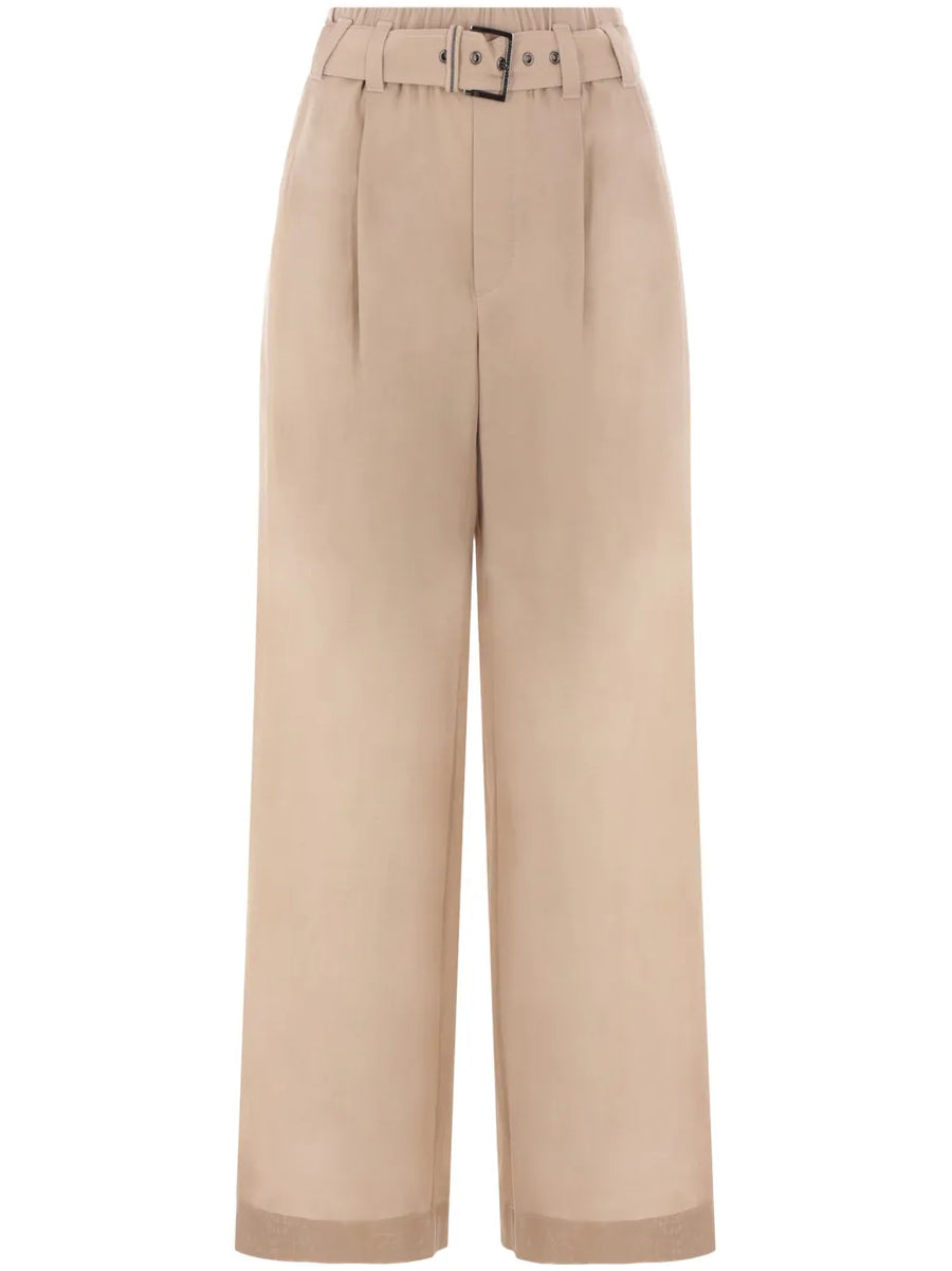 Brunello Cucinelli Outer: Cotton 100%; Lining: Acetate 74% trousers in beige