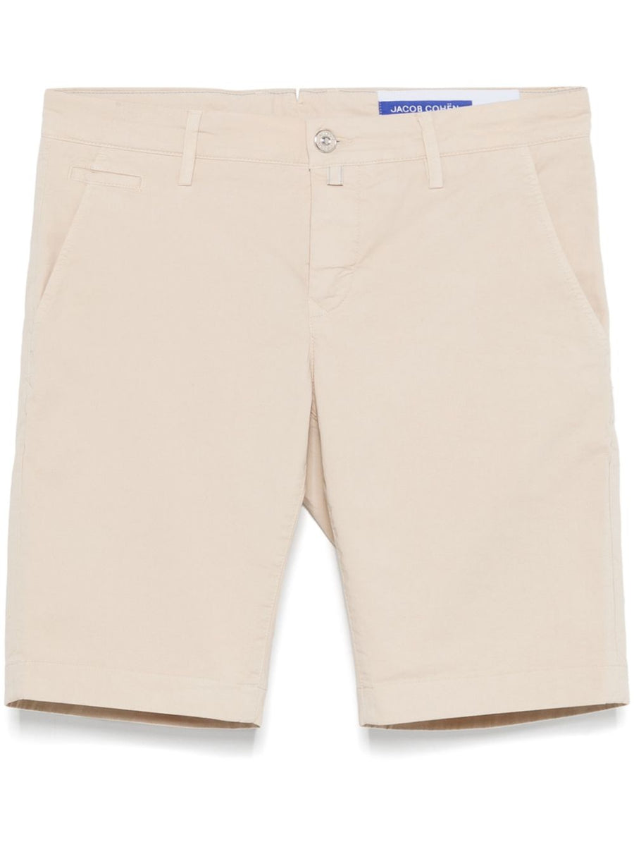 Jacob Cohen Outer: Cotton 97% chino shorts in beige