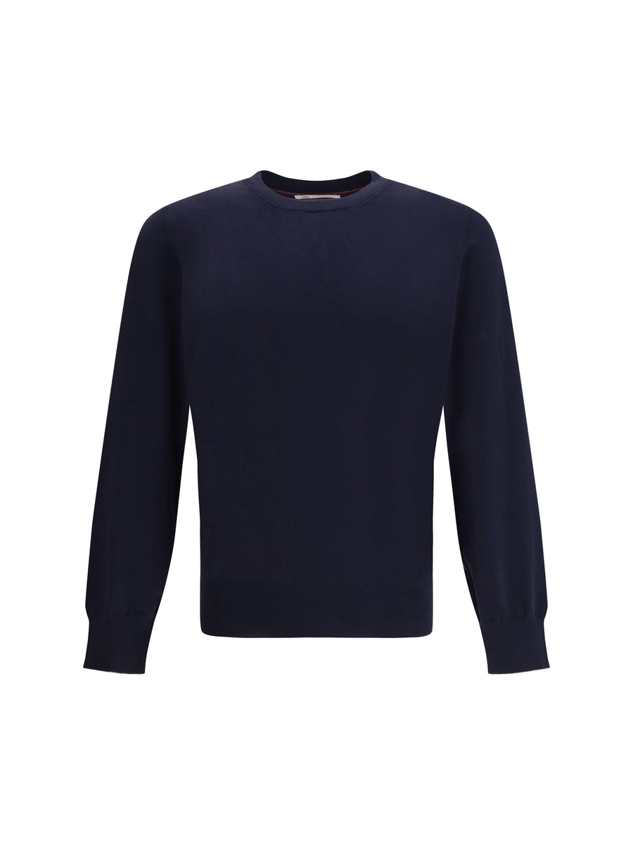 Sweater Cotton Navy-Dark Grey Navy/dark