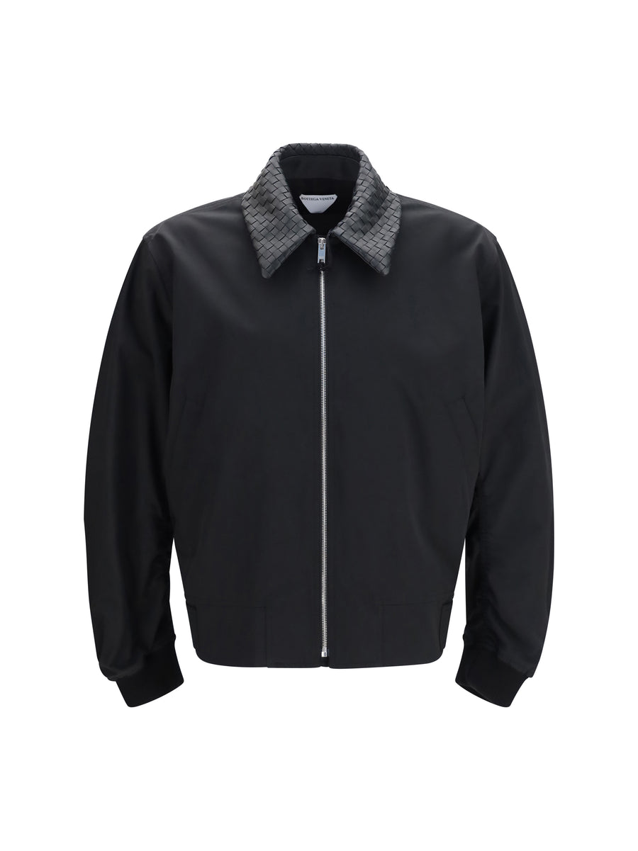 Jacket Padded Technical Nylon Double Black Polyamide