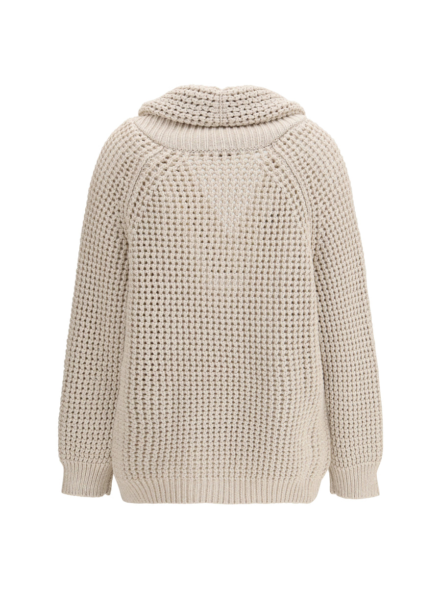 Cardigan Cotton-Feather Oat