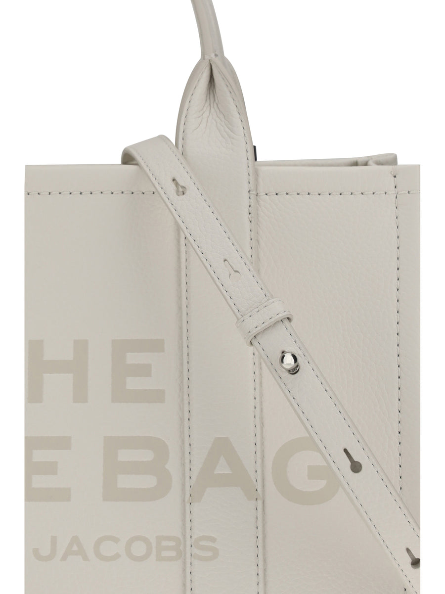 Medium Tote Handbag Calf Leather White Handbags