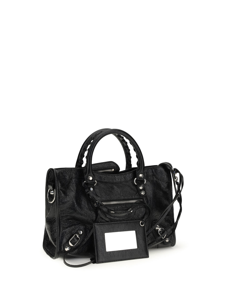 Handbag Le City Black Lambskin Shoulder Bags