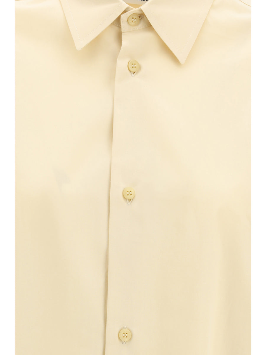 Oversized Shirt Carla Sand Cotton