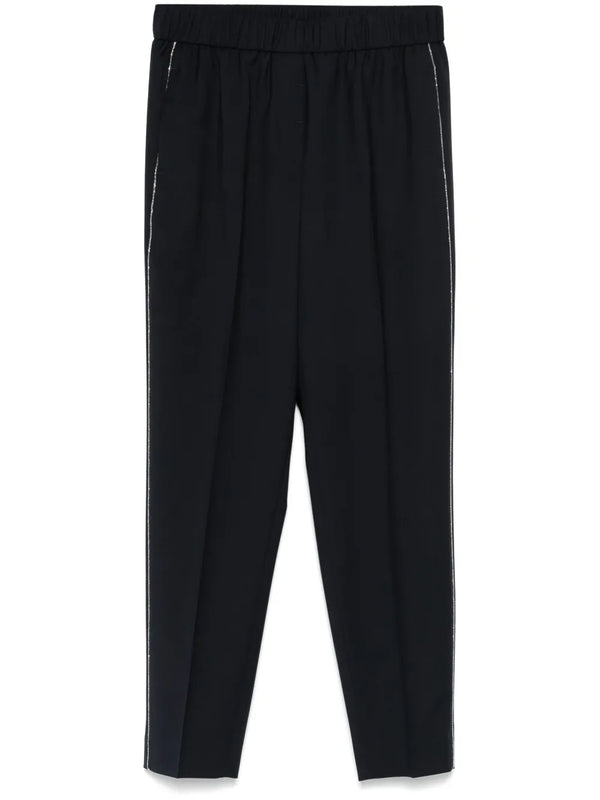Peserico Outer: Virgin Wool 100%; Lining: Acetate 61% trousers in navy