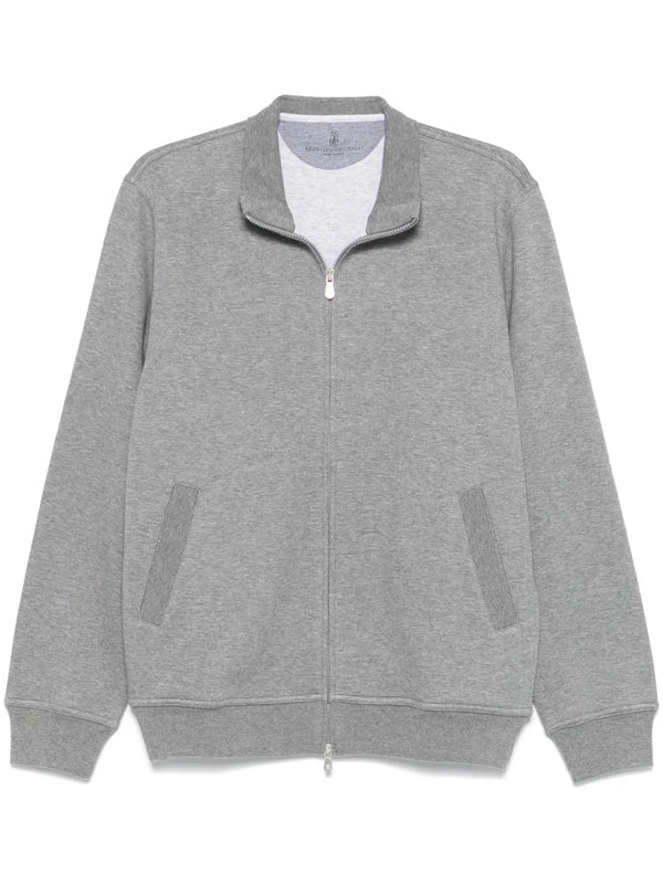 Brunello Cucinelli Outer: Cotton 65% sweatshirt in gray