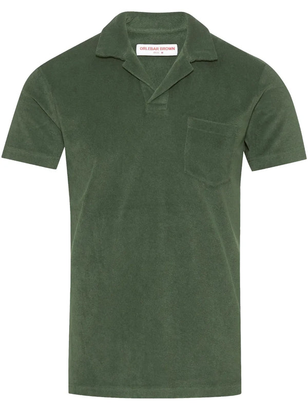 Orlebar Brown Organic Cotton 100% polo shirt in green