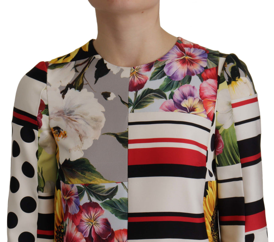 Dolce & Gabbana 93% Silk top in multicolor