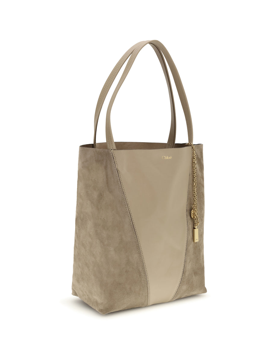 Shoulder Bag Spin Boyish Brown Leather