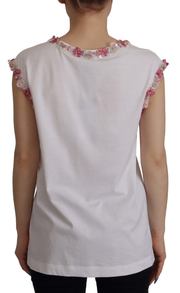 Dolce & Gabbana 100% cotton t-shirt in white