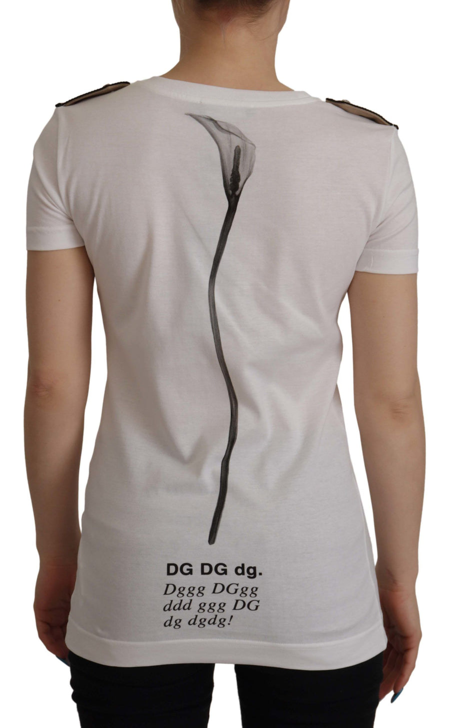 Dolce & Gabbana 100% Cotton t-shirt in white