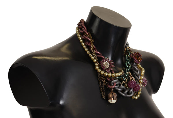 Dolce & Gabbana 30% Aluminum necklace in gold