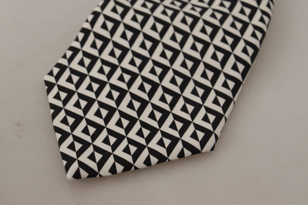 Dolce & Gabbana 100% Silk necktie in black
