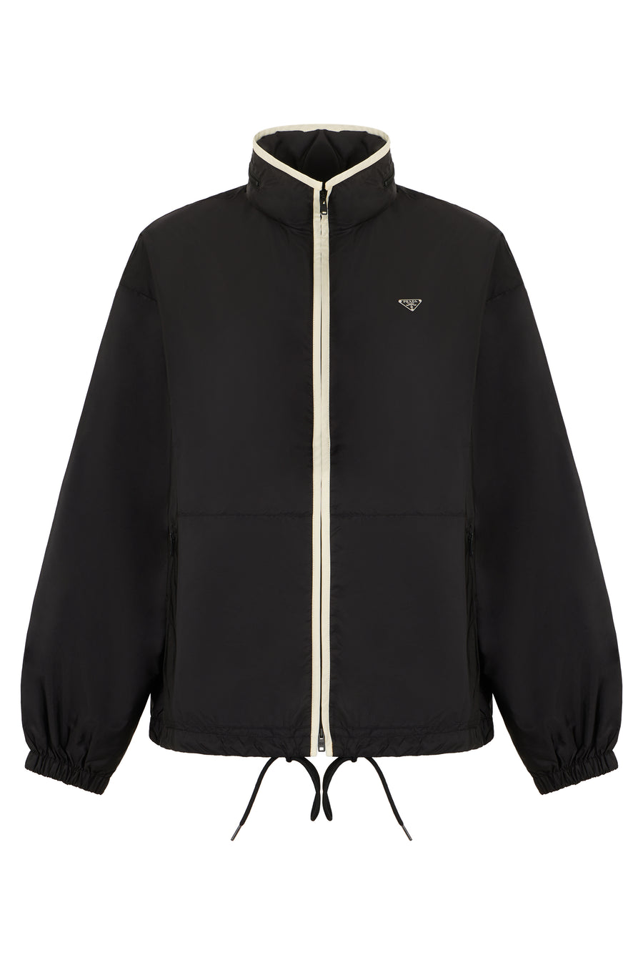 Windbreaker Re-Nylon Black Polyamide Trench & Raincoats