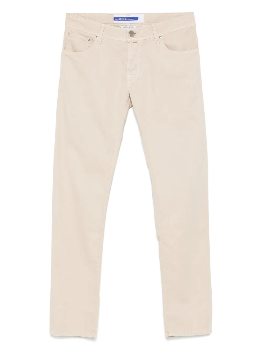 Jacob Cohen Outer: Cotton 68% trousers in beige