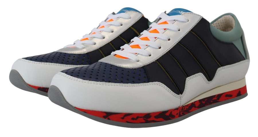 Dolce & Gabbana 65% Leather sneaker in multicolor