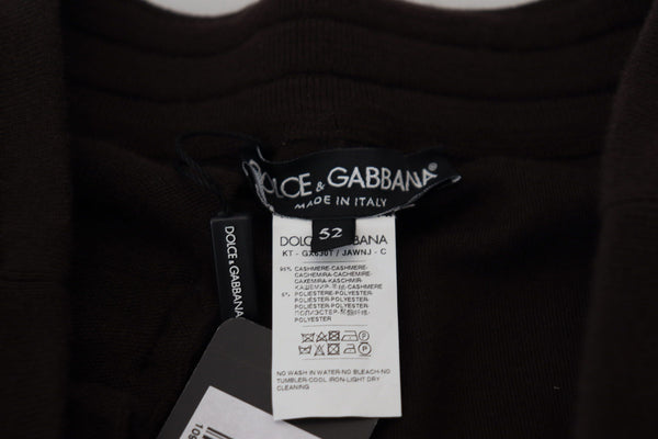 Dolce & Gabbana 95% Cashmere trousers in brown
